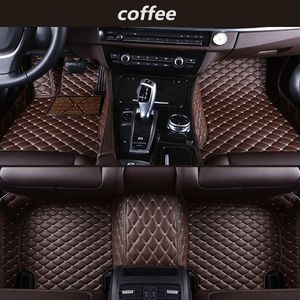 Pour Audi A8 A8L 2006-2018 Tapis de voiture Tapis intérieur en PU anti-dérapant Coutures tout entouré d'un tapis non toxique respectueux de l'environnement2764