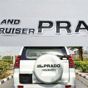 Pour Toyota 2018-2020 Land Cruiser Prado queue emblème voiture 3D Badge autocollant arrière coffre lettre Logo Decal327L