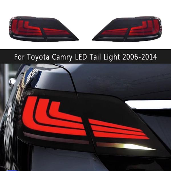 Pour Toyota Camry Mk6 LET TOULEUR LED 06-14 Frein Inverse Parking Light Running Light Dynamic Stream Turn Signal Indicator ACCESSOIRES