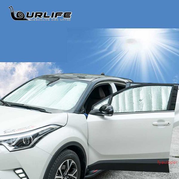 Pare-soleil en aluminium pour Toyota CHR C-HR XA10 2018 2019 2020 2021 2022, pare-brise avant et arrière pour fenêtre arrière