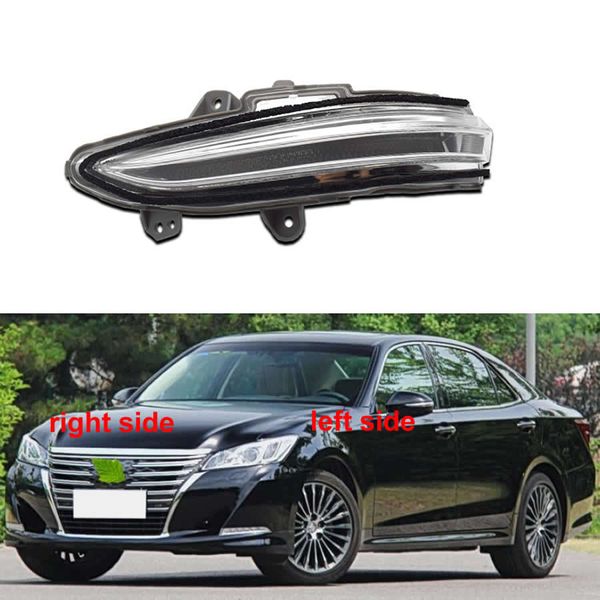 Para Toyota Crown 14th Generation 2015 2016 2017 2018 2019 accesorios de coche espejo retrovisor intermitente luz indicadora lateral