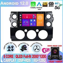 Para Toyota FJ Cruiser J15 2006 - 2020 Sony cam QLED IPS DSP Android auto Android 12 Car Radio Multimedia Video Player Navigation-3