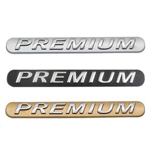 Para Toyota Levin Reiz Corolla Camry PREMIUM emblema guardabarros trasero maletero Auto coche negro edición PREMIUM emblema insignia Logo Sticker2473