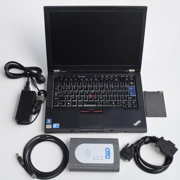 Para Toyota OTC Diagnostic Tool TechStream para Toyota IT3 V18 Última actualización para la computadora portátil Global GTS T410 I5
