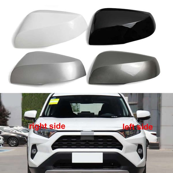 Para Toyota RAV4 RAV 4 Wildlander 2020-2022 accesorios de coche cubierta de espejo retrovisor espejos laterales carcasa Color pintado