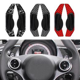 Voor Toyota Smart Smart Carbon Fiber Nieuwe Shift Paddle Steering Wheel Center Control Accessories Interieur Modification Shifter Extension