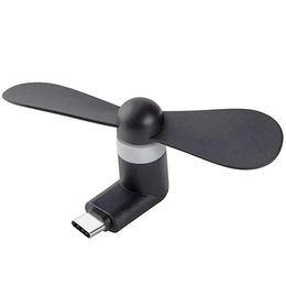 Voor Type C Mini-ventilator USB C Mini-telefoonventilator