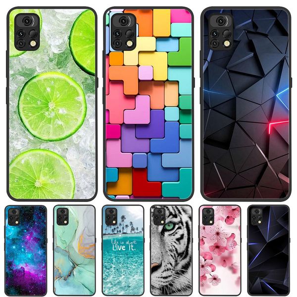 Pour Umididigi A13 Pro 5G case Capa Silicone Cat Couvre de chats peints pour Umididigia13 Umi A13Pro 5G 6,5 