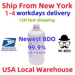 VS Stock Local Warehouse Nieuwe BDO Hogere zuiverheid voor de VS Slechts 99,9% Zuiverheid 1 4-B Glycol 14 BDO 14B CAS 110-63-4 1 4-BUTANDIOL MR BDO