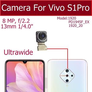 Pour Vivo S1 Pro Avant arrière principal Caméra principale Selfie Selfie Small Face Avant arrière Big Camera Flex Cable Remplacement des pièces de remplacement