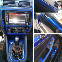 Voor Volkswagen Jetta 2015-2018 Zelfklevende Auto Stickers 3D 5D Koolstofvezel Vinyl Auto stickers en Stickers Auto Styling Accessoires240z