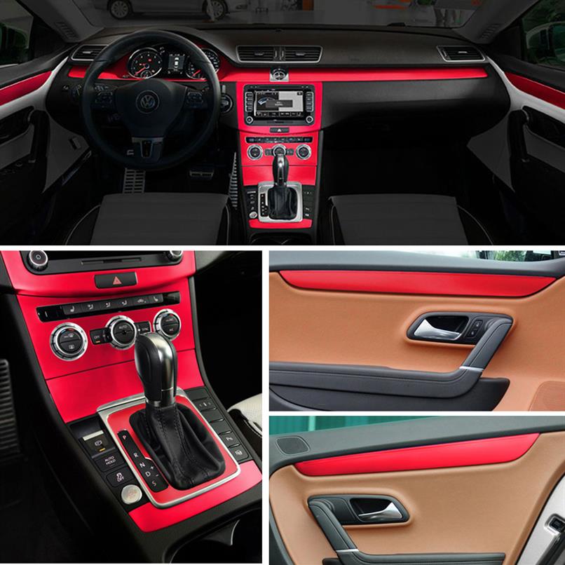 لملصقات سيارة فولكس واجن VW CC PASSAT B7 ملصقات سيارة لاصقة ذاتية الألياف 3D.