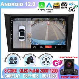 Voor Volkswagen VW Golf 6 2008-2016 Multimedia Video Player Car Radio CarPlay Android Auto WiFi 4G Navigation GPS DSP 2DIN 128GB-5