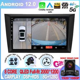 Voor Volkswagen VW Golf 6 2008-2016 Multimedia Video Player Car Radio CarPlay Android Auto WiFi 4G Navigation GPS DSP 2DIN 128GB-3