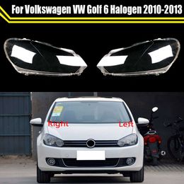 Voor VW Golf 6 Halogeen 2010 2011 2012 2013 Koplamp Lamp Koplamp Cover Shell Masker Lampenkap Lens Glas