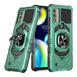 Voor Wiko Ride 3 Ride 2 Case van mobiele telefoons; Voor TCL 40xl 40xe T609M 30SE 40SE MOBILEPHONE ACCESSOIRES Kicktand Ring Telefoonoverslag