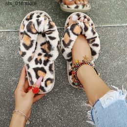Pour la femme Fashion Cootelili Nouvelles pantoufles d'hiver Chaussures à la maison Flip Flip Flip plus taille 41 42 43 T230828 469