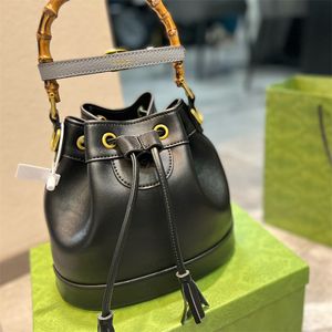 Voor dames handtas mode schoudertassen ontwerper Tote Bag luxe leer Diana Bamboo Mini Bucket Bags Men Bag Crossbody