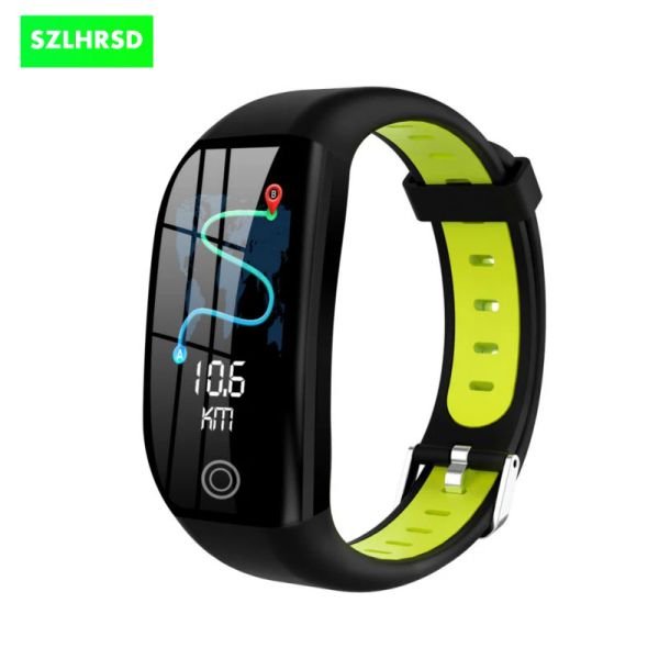 Pour les bracelets Xiaomi Redmi 10x Pro Note 8 Pro Mix 3 Bracelet GPS Tracker IP68 CARTE CARTE REMING HORTY PRESSION WORD SMART BAND TOUCH IP6