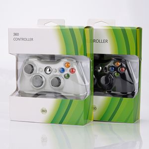 Voor Xbox 360 Game Controllers PC Computer Game Wired Handgreep met verpakking