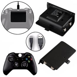 Para XBOX ONE Controller Batería con cable de carga Paquete de batería de respaldo para Xbox one Wireless Gamepad Kits de batería recargable