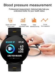 Pour Xiaomi Mi 11 Redmi Note 9 Pro Note 7 Note 8 POCO X3 NFC Smart Watch IP68 Imperrofroping Full Touch Heart Cate Monitorwristband