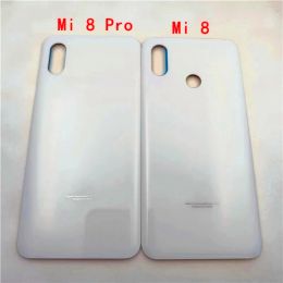 Voor Xiaomi Mi 8 glazen achterkant batterijbattering deurpaneel woonkoffer vervangingsonderdelen voor Xiaomi Mi 8 Pro Battery Cover