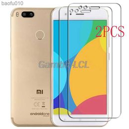 Voor Xiaomi Mi A1 (Mi 5X) Gehard Glas Beschermende OP MiA1 MDG2 MDI2 5.5 INCH Screen Protector Telefoon Cover Film L230619