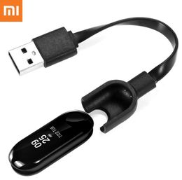 Pour Xiaomi MiBand 3 chargeur cordon remplacement USB câble de charge adaptateur pour Mi Band 3 Miband3 Bracelet intelligent Bracelet