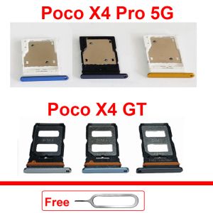 Voor Xiaomi Poco X4 GT X4 Pro 5G Sim Card Tray Sim Card Slot Card Reader Holder Vervangingsonderdelen