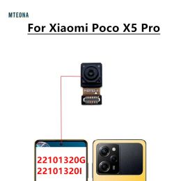 Voor Xiaomi PoCo X5 / X5 Pro vooraanzicht achteraanzicht achteraan camera frontale hoofdflex van kleine cameramodule flexvervangende onderdelen