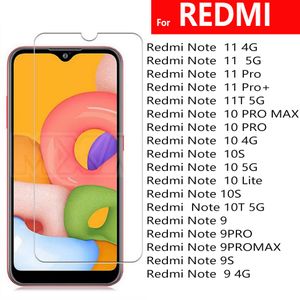 Mobiele Telefoon Screen Protectors Voor XIAOMI Redmi Note 11 PRO 11T Plus 4G 5G Note 10 10s 10T 9 9PRO MAX 9S 2.5D Gehard Glas TELEFOON Screen Protector