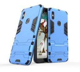 Para el caso Xiaomi Redmi S2 Stand Opcional Stand Rugged Combo Hybrid Armor Soporte Impacto Cubierta protectora de protección para Xiaomi Redmi S29169304