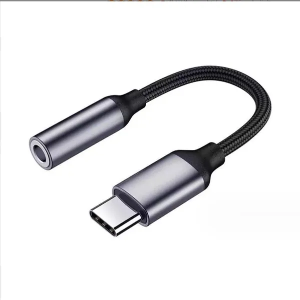 For Xiaomi Redmi Samsung Pixel USB C vers prise écouteur 3,5 mm Adaptateur audio numérique Convertisseur Type C HiFi pour Android 3 5 mm pour xiaomi12s/11/10s/8 redmiK50 K40 Pro