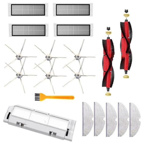 Accessoires pour aspirateur XiaoMi Roborock S5 Max S50 S5 S6 S60 Pure S5Max, tissu de vadrouille, filtre HEPA, brosse principale, brosse latérale, pièces 5316383