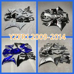 Pour Yamaha 09 10 11 12 13 14 YZFR1 ABS PLAST FAINGS 2009 2011 2012 2013 2013 2014 YZFR1 Motorcycle Racing Prime Fairing Kit