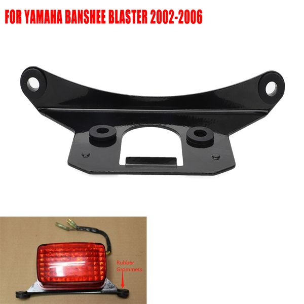 Para Yamaha Banshee Blaster Rail Light Soporte de goma Kit 2002 2003 2004 2005 2006 YFZ350 YFS200 YFM125G