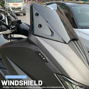 Para YAMAHA TMAX 530 2012-2016 decoración deportiva parabrisas motocicleta pantalla frontal parabrisas carenado Breeze 0203