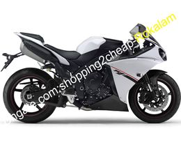 Para Yamaha yzf 1000 R1 yzf1000 12 13 14 Black White Bodywork Carwing Kit 2012 2013 2014 (moldeo por inyección)