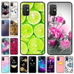 Pour ZTE Blade A52 Case Silicone Soft TPU TPUP COUVERTURE COBRES DU ZTE BLADE A52 COUVERTURE DE CASE COQUE COQUE CAPA POUR BLADEA52 A 52