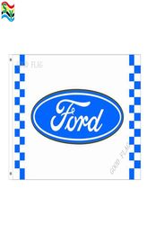 Bandera de banderas de Ford Tamaño 3x5FT 90150 cm con ojal de metal Bandera exterior2882773