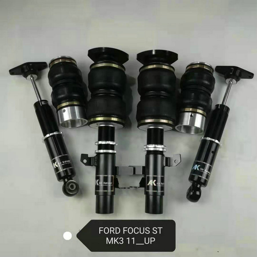 Ford Focus MK3 Modyfikacja zawieszenia pneumatycznego pneumatyczne amortyzator powietrza regulowana rama wsporczy