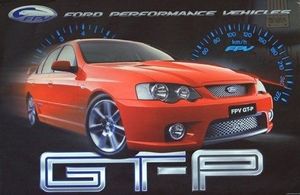 FORD FPV GT affiche incroyable Performance voiture 24X36 toile impression affiche