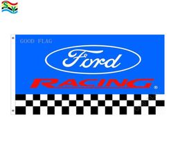 Ford Racing Flags Banner Taille 3x5ft 90150cm avec Metal Grommetoutdoor Flag5776869
