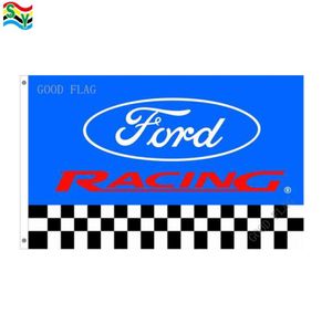 Ford Racing Flags Banner Taille 3x5ft 90150cm avec Metal Grommetoutdoor Flag6380073