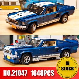 Forded Mustanged 21047 Lepining Schepper Technic Lepinblocks Compatibel 10265 Set Bouwstenen Auto Bricks Speelgoed Verjaardag Gifts237b