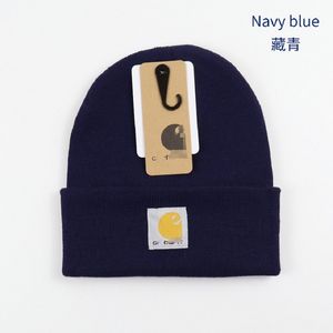 Commerce extérieur nouveaux chapeaux tricotés en laine de couleur unie chapeaux de laine de marque de mode pour hommes pulls chauds d'extérieur de marque de commerce électronique pour dames.