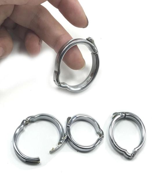 Anillos de corrección de prepucio para pene masculino, tiempo de erección, juguetes sexys duraderos, glande de Metal, artículos íntimos, anillo en The5980452