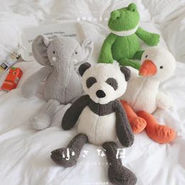 Pardonnez grenouille figurine en peluche jouet ins vent panda enfants accompagner dormir poupée dormir apaisant ragdoll cadeau