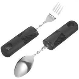 Forks buigbare vork en lepel gebruiksvoorwerpen beefdaden servies